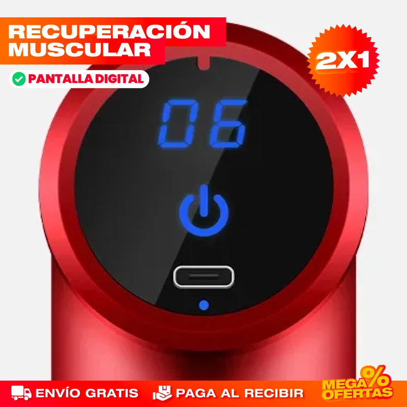 PROMO 2X1 MASAJEADOR MUSCULAR ELÉCTRICO