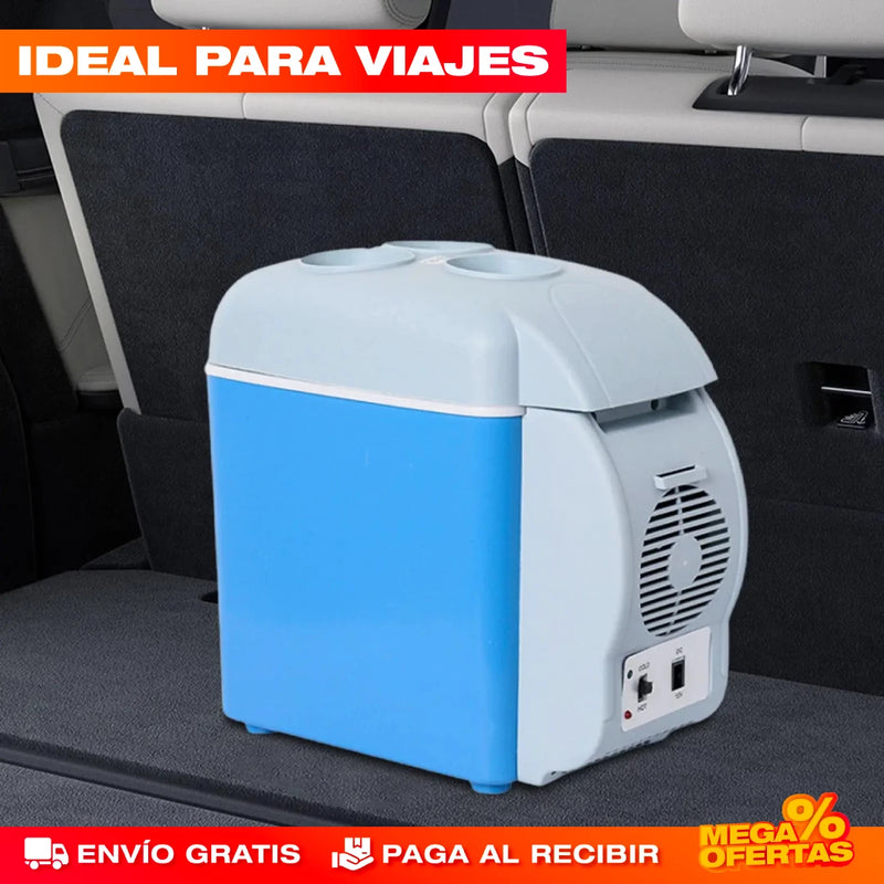 MINI NEVERA 7.5 LITROS PARA CARRO Y EL HOGAR