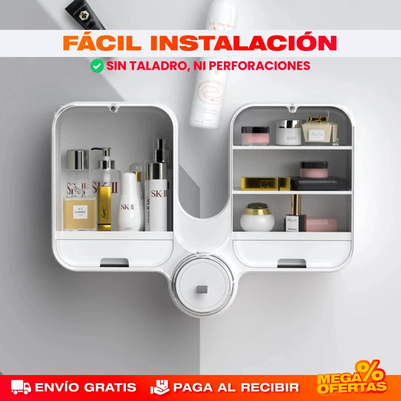 ORGANIZADOR DE COSMÉTICOS PARA EL BAÑO