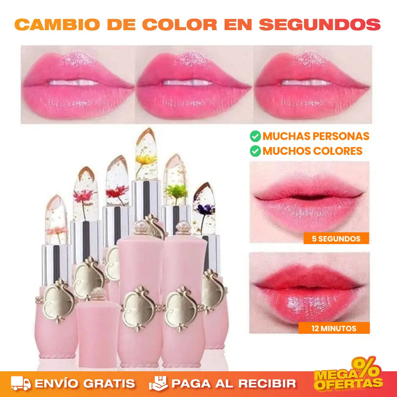 PROMO 2X1 PINTALABIOS FLOWER JELLY