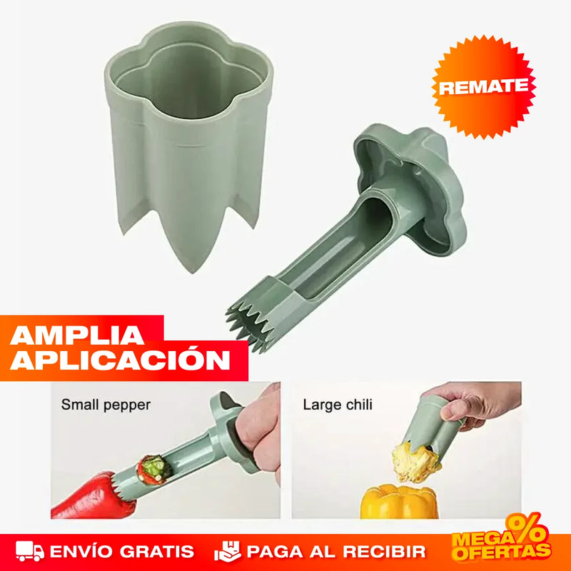 QUITA SEMILLAS DE VERDURAS Y FRUTAS