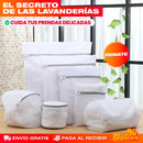 SET X 8 BOLSAS DE MALLA FINA PARA LAVANDERÍA