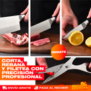 SET CUCHILLOS DE COCINA DE ACERO INOXIDABLE