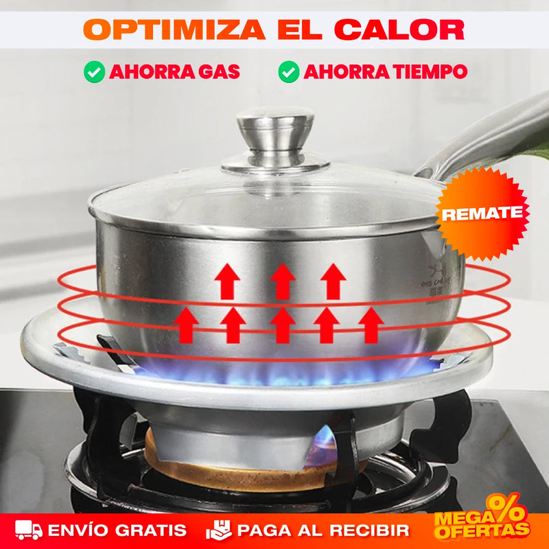 PROMO 2X1 SOPORTE PROTECTOR DE LLAMA Y AHORRADOR DE GAS