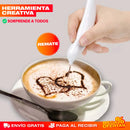 BOLÍGRAFO DECORADO DE CAFÉ