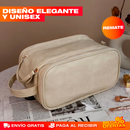BOLSA DE MAQUILLAJE - NECESER GRANDE DOBLE CREMALLERA