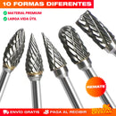 SET X 10 BROCAS / FRESAS DE CARBURO