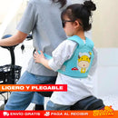 CHALECO SOPORTE DE SEGURIDAD PARA NIÑOS - MOTO, BICICLETA Y MÁS