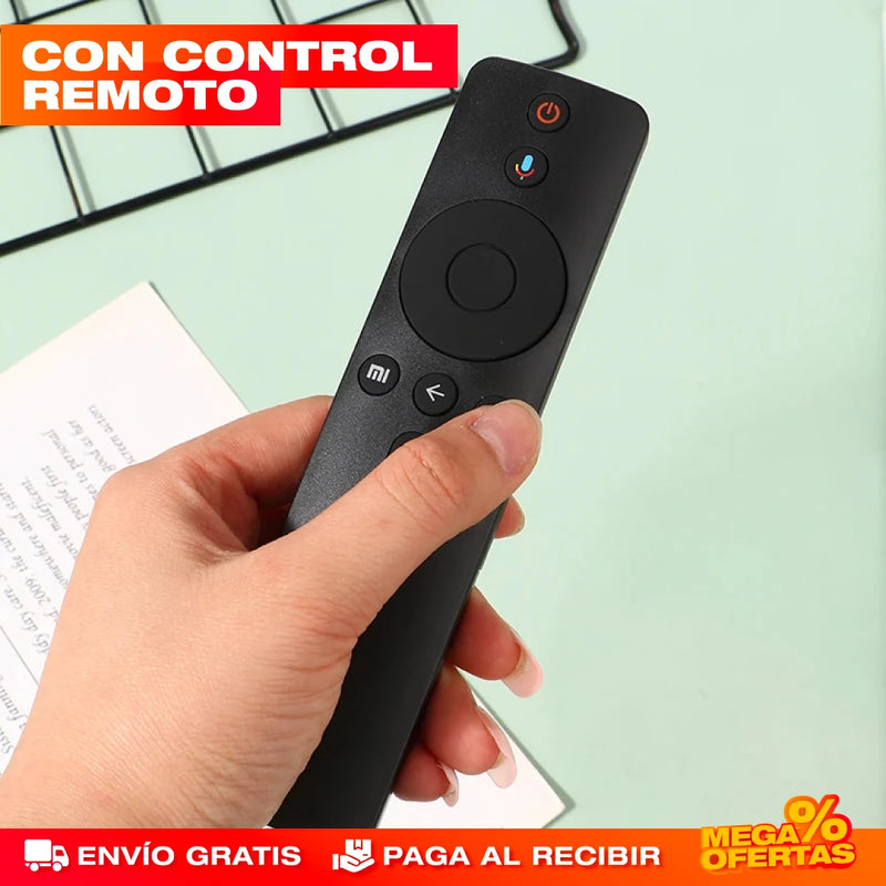 DECODIFICADOR SMART TV CON CONTROL REMOTO