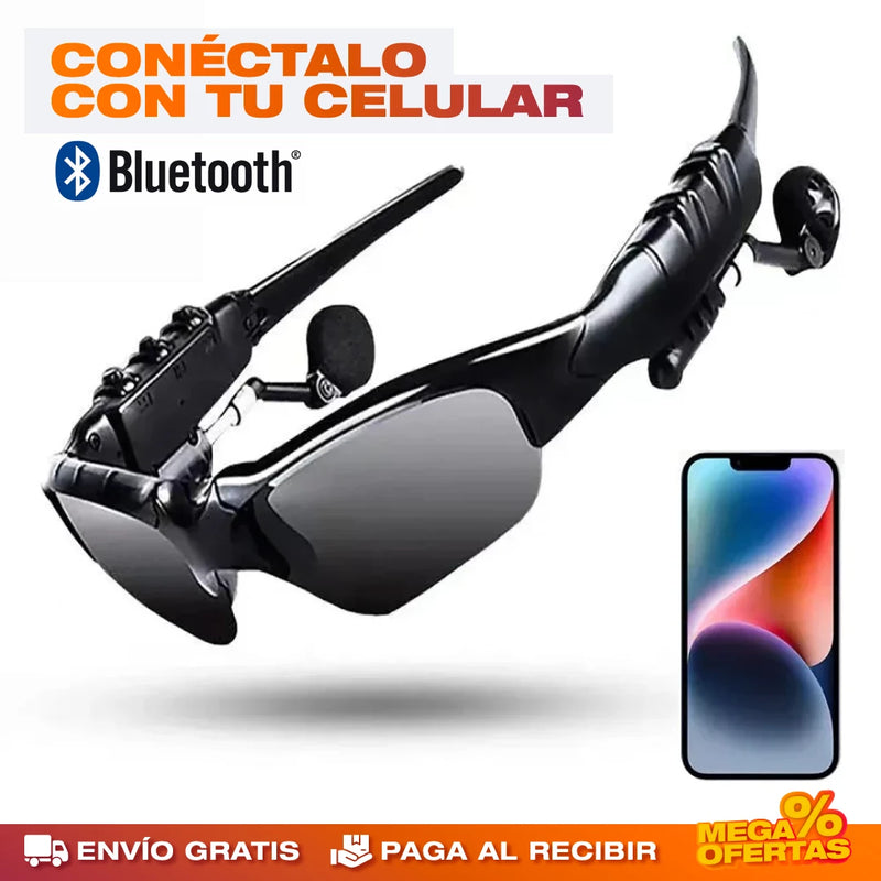 GAFAS DEPORTIVAS INALÁMBRICAS BLUETOOTH CON POLARIZACIÓN