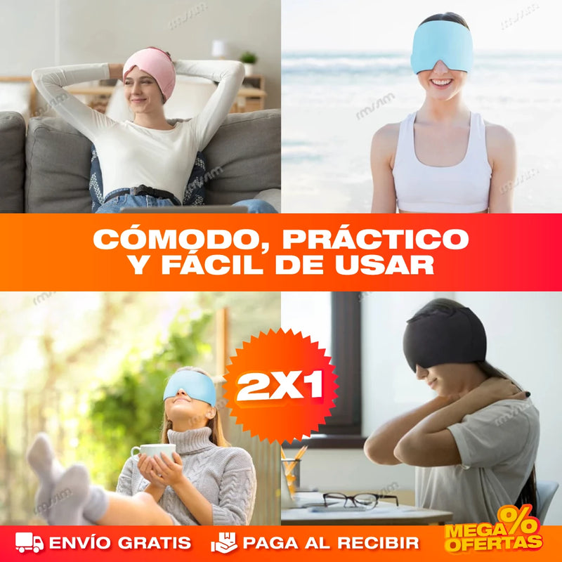 PROMO 2X1 GORRO TERAPEUTICO ANTI-MIGRAÑA