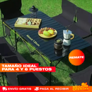 Mesa de Camping para 4 Puestos