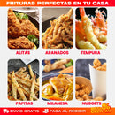 OLLA FREIDORA CON TERMÓMETRO ACERO INOX.