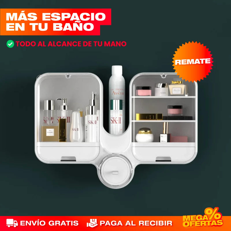 ORGANIZADOR DE COSMÉTICOS PARA EL BAÑO