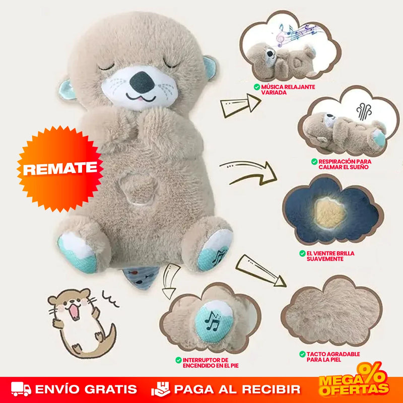 PELUCHE RELAJANTE DE RESPIRACIÓN PARA DORMIR