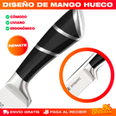 SET CUCHILLOS DE COCINA DE ACERO INOXIDABLE