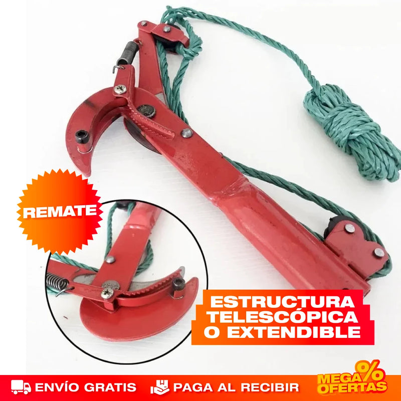 TIJERA PODADORA EXTENSIBLE PARA ALTURAS