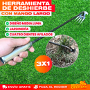 PROMO 3X1 AZADA TENEDOR, RASTRILLO PARA JARDINERÍA