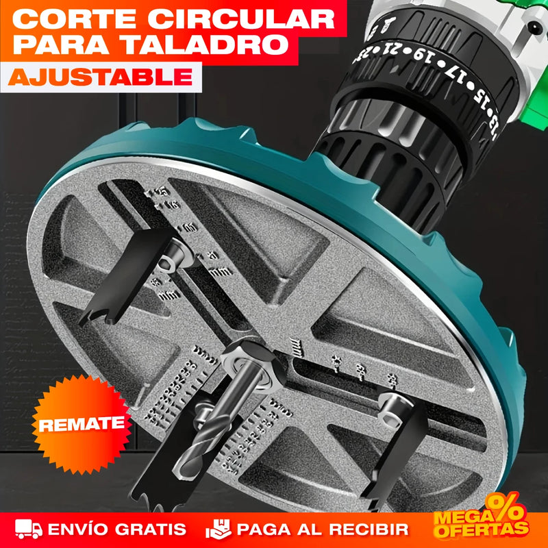 ProCutter™ - SIERRA PERFORADORA DE AGUJEROS AJUSTABLE