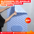 PROMO 2X1 ALFOMBRA DE MASAJE ANTIDESLIZANTE PARA BAÑO