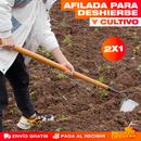 PROMO 2X1 AZADA TRIANGULAR DE JARDINERÍA