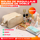 BOLSA DE MAQUILLAJE - NECESER GRANDE DOBLE CREMALLERA