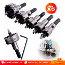 SET X 5 BROCAS SIERRA PERFORADORA TCT