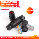 CONECTORES DE CABLES IMPERMEABLE IP68