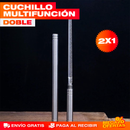 PROMO 2X1 CUCHILLO MULTIFUNCIÓN DOBLE