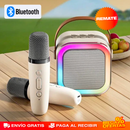 PARLANTE KARAOKE CON MICRÓFONO INALÁMBRICO