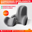 KIT COJÍN CUELLO Y SOPORTE LUMBAR VISCOELÁSTICO