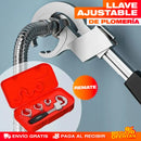 LLAVE DE PLOMERÍA AJUSTABLE