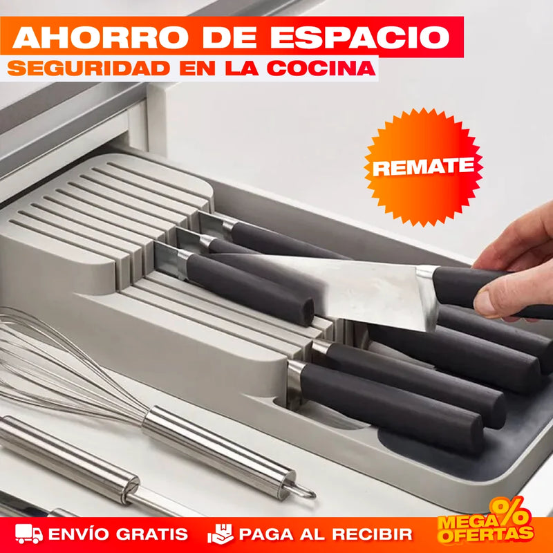 ORGANIZADOR DE CUCHILLOS DE COCINA