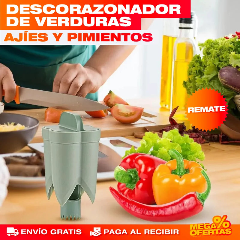 QUITA SEMILLAS DE VERDURAS Y FRUTAS