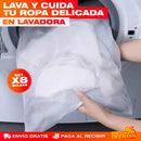 SET X 8 BOLSAS DE MALLA FINA PARA LAVANDERÍA