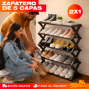 PROMO 2X1 ZAPATERO EN DISEÑO CRUZADO DE 5 NIVELES