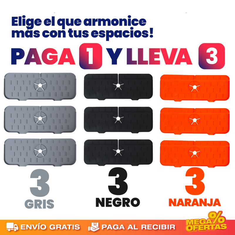 PROMO 3X1 ALFOMBRILLA DE SILICONA ABSORBENTE