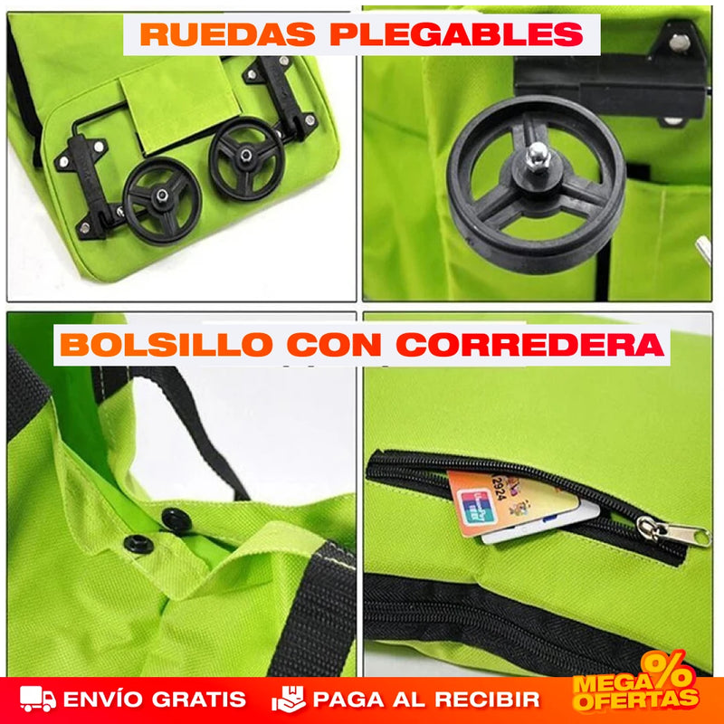 BOLSO DE COMPRAS PLEGABLE