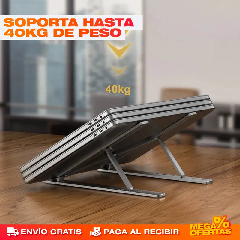 PROMO 2X1 SOPORTE PLEGABLE PARA COMPUTADOR PORTÁTIL