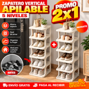 PROMO 2X1 ZAPATERO VERTICAL APILABLE DE 5 NIVELES