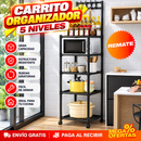 Carrito Estante Organizador 5 Niveles – Sacas del mesón todo lo que ya no cabe