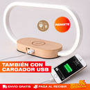 LÁMPARA LED DE MESA CON CARGA 10W