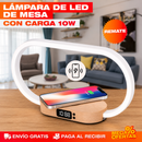 LÁMPARA LED DE MESA CON CARGA 10W