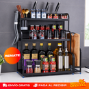 ORGANIZADOR MULTIFUNCIONAL DE COCINA 3 NIVELES