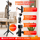 PERCHERO COLGADOR DE LUJO 8 GANCHOS