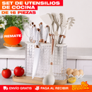 SET UTENSILIOS DE COCINA 16 PIEZAS