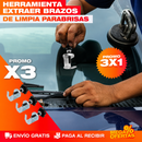 PROMO X3 HERRAMIENTA EXTRAER PARABRISAS DE CARRO
