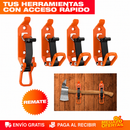 Set x4 Soportes Liberación Rápida para herramientas