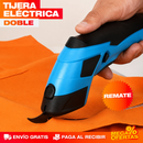 Tijera Eléctrica Doble Recargable