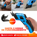 Tijera Eléctrica Doble Recargable